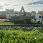 Denuncian el traslado de residuos peligrosos a un vertedero de inertes en Los Mateos (Cartagena)